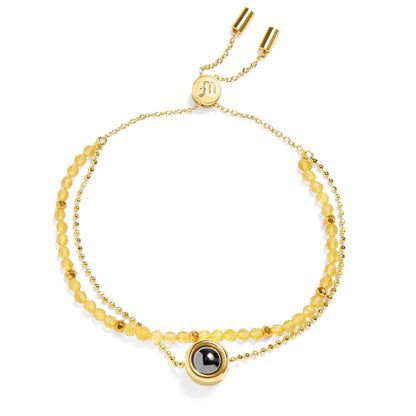 Bracelet Photo Personnalisé 2 en 1 – Crystal™
