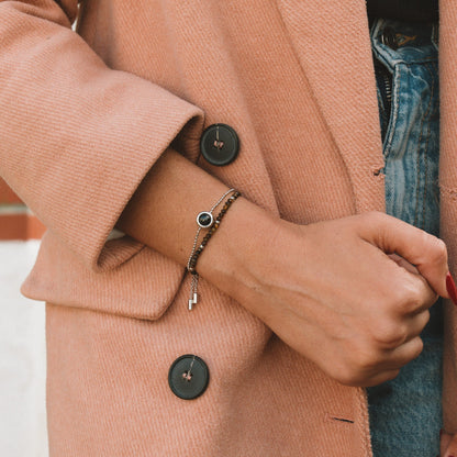 Bracelet Photo Personnalisé 2 en 1 – Crystal™