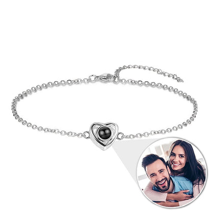 Bracelet Photo « Cœur Infini »