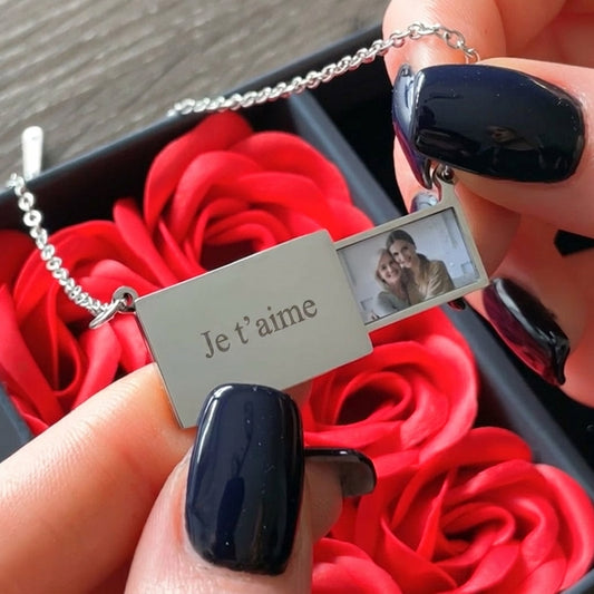 Collier Photo Personnalisé – Pour Ma Maman